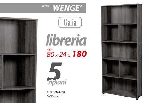 Libreria scaffale ripiani 7 - libreria,