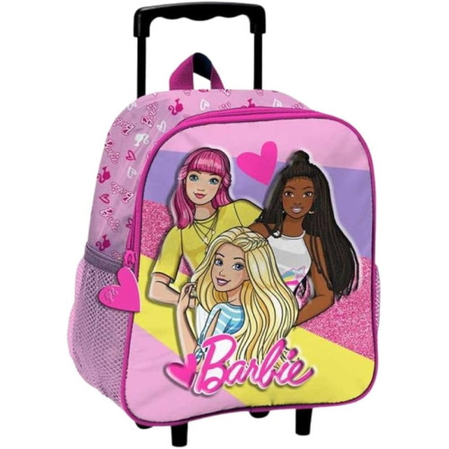Zaino barbie trolley asilo - barbie,
