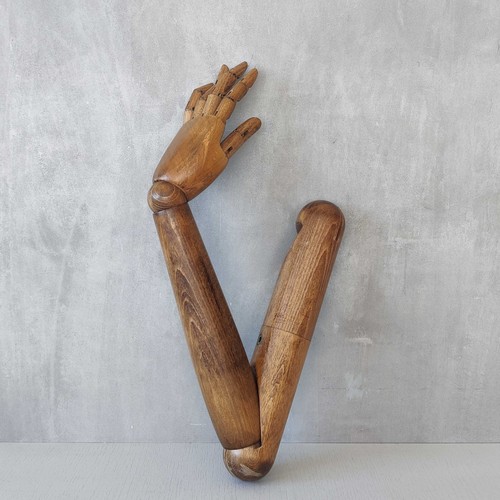 Manichino legno articolato - manichino,