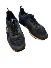 SNEAKERS SCARPE UOMO EMPORIO ARMANI EA7 NAVY WHITE