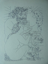 Pablo PICASSO (1881-1973) - Suite Vollard, litografia 1956