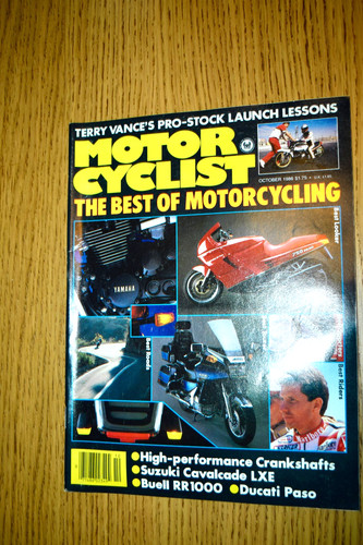 Motor cyclist magazine - motor, october