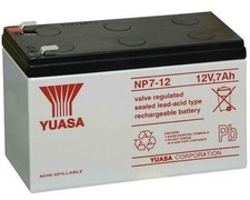 YUASA NP7-12 Batteria Ricaricabile al piombo 12V 7Ah ORIGINALE 100%
