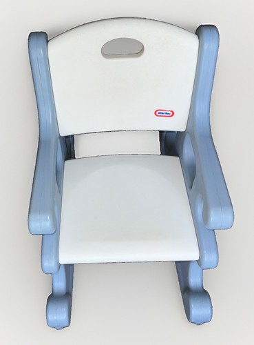 Sedia dondolo vintage - sedia, little