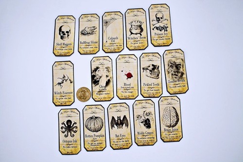 15~Halloween~Vintage~Pozione~B