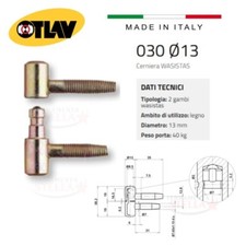 2 CERNIERA CERNIERE ANUBA PER