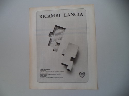 Advertising pubblicità 1965 - advertising,