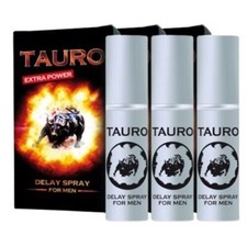 kit 3 pz ritardante tauro extra forte contro eiaculazione precoce per pene uomo