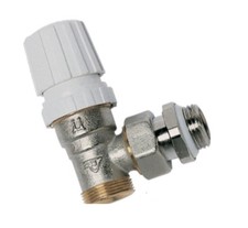 VALVOLA TERMOSTATIZZABILE RBM 1/2"  ANGOLO PER TUBO RAME O MULTISTRATO