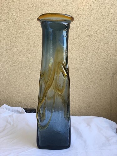 Grand vase murano signe fulvio - grand,