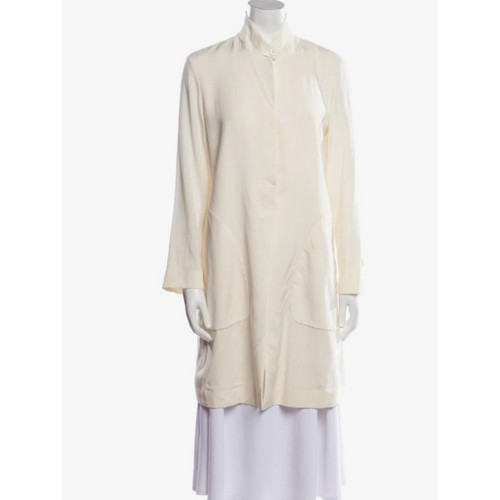 Cappotto giacca seta - , bianco