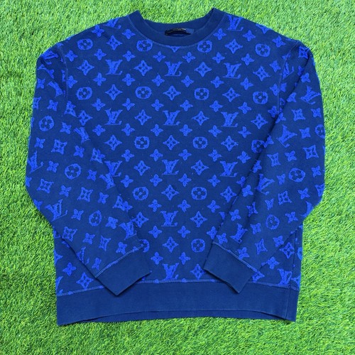 Felpa louis vuitton blu - louis, lv