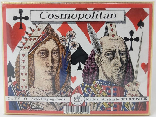 Mazzo carte ramino piatnik - mazzo,