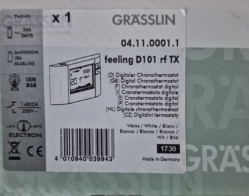 Grässlin feeling d101 - rf, tx