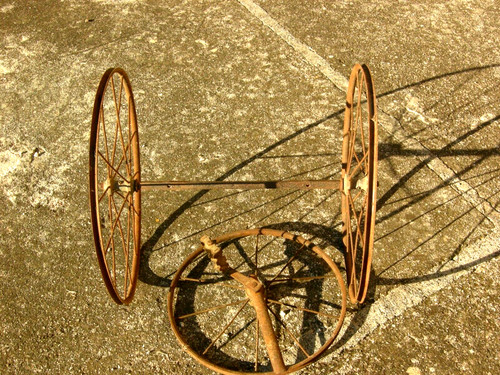 Triciclo antico inizio - antico.,