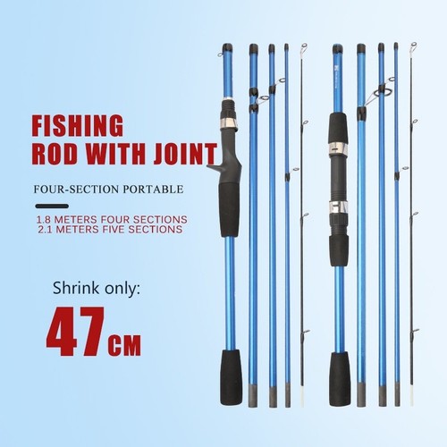 Canna esca portatile - canna,