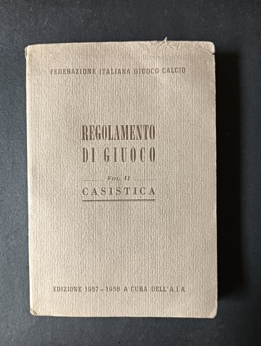 Fed italiana giuoco calcio - giuoco,