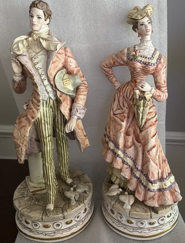 Coppia figurine vintage liani - coppia,