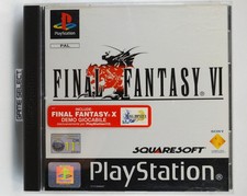 FINAL FANTASY VI 6 SONY PLAYSTATION 1 2 3 PS1 PS2 PS3 PAL ITA ITALIANO COMPLETO