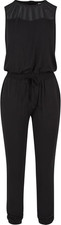 Ladies Tech Mesh Long Jumpsuit