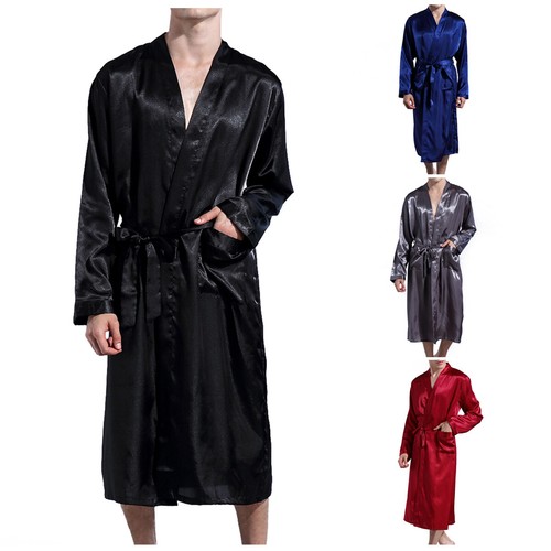 Accappatoio kimono uomo raso