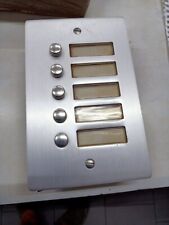 Targa tastiera campanello da incasso / da parete 4pulsanti-5pulsanti-7pulsanti