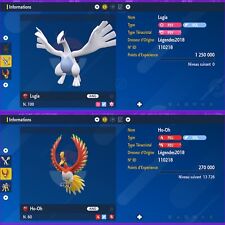 Pokémon évènementiel Lugia et Ho-oh | Pokémon Écarlate et Violet