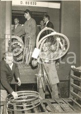 1956 CICLISMO MILANO Partenza