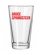 Bruce Springsteen - Rock and Roll 16oz Pint Beer Glass Barware Seltzer Pub Tea