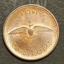 CANADA 1 CENT 1867 1967 FDC UNC 100° ANNIVERSARIO CONFEDERAZIONE CANADESE