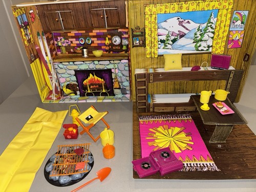 Barbie mountain ski cabin - mountain,
