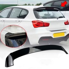 Per BMW 1 F20 F21 2015-2019 Hatchback Spoiler tetto posteriore ala lucido nero