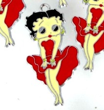 4 ciondoli BETTY BOOP Marilyn