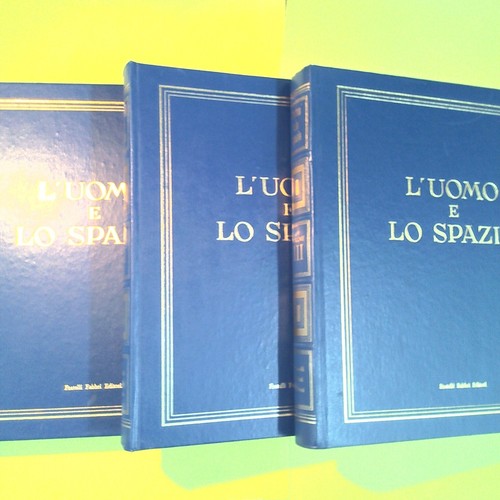 Uomo spazio 3 volumi - lo,
