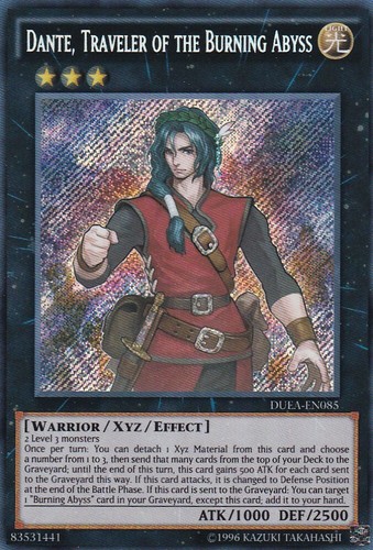 Yugioh dante viaggiatore - yugioh!,