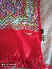 ?RARO? Foulard FENDI? Sciarpa/Stola?  Autentico, 150x30, foderato Vintage