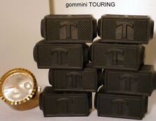 touring serie di n 8 gommini pedali ricambi neri o  bianchi  bicicletta epoca