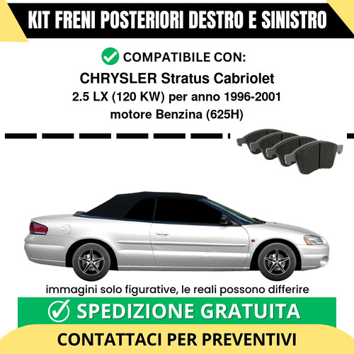 Pastiglie freno posteriori - freno,