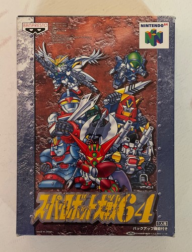 Super robot wars nintendo - robot, 64