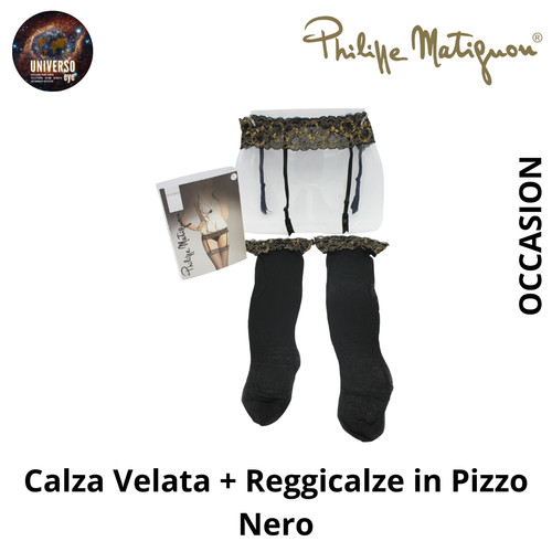 Calza velata reggicalze in - velata, +