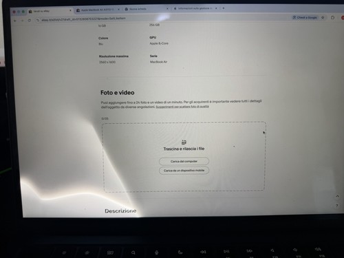 Macbook air ram - m3,