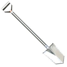 Emiter Pala Professionale Alta Qualità Acciaio T140 uso con Metal Detector