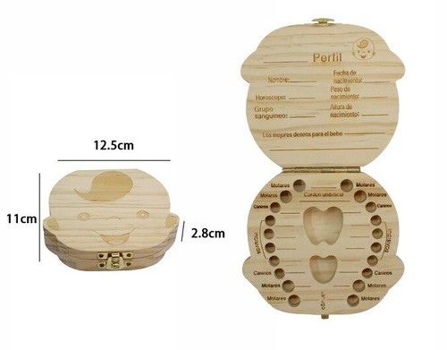 Scatola porta dentini denti - dentini, da