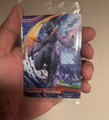 Shadow mewtwo amiibo card - shadow,