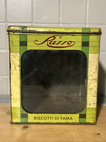 Scatola latta pubblicitaria - di,