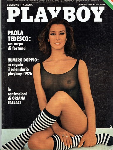 Playboy magazine 1976 italia - playboy,