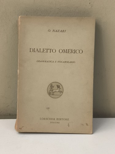 Dialetto omerico grammatica - omerico, e