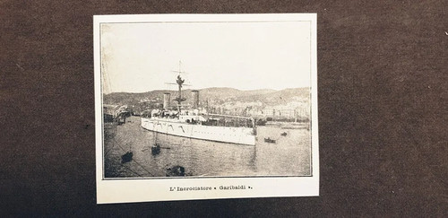 The cruiser garibaldi 1895 - garibaldi, in