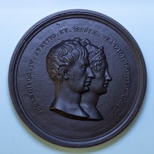 MODENA MEDAGLIA 1819 NASCITA FRANCESCO V MOLTO RARA FDC BRONZO NUMISMATICA MEDAL