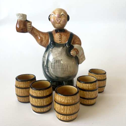 Decanter vintage barile birra